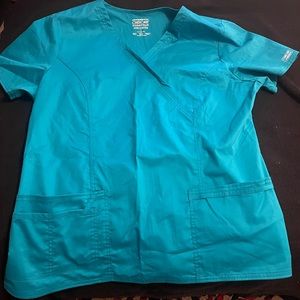 Cherokee work wear scrub top